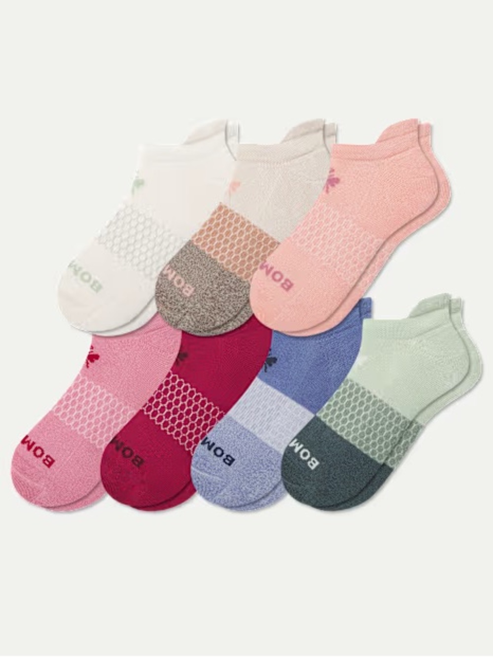 Women's Week of Bombas Ankle Sock 7-Pack - BNWT Small - Picture 2 of 2